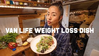 Cooking In My Van | My Favorite Weight Loss Dish Easy Recipe