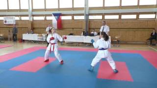 20170325 - 1.  kolo KP JSK ČSKe 2017 - Rosice - Kumite - Trtíková - 02