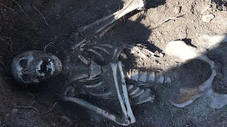 Подъем 26-ти Латышских гвардейцев. Вахта  памяти - Городок / Excavations of Soviet soldiers WW2