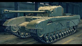 Тяжелый танк Черный Принц (Black Prince): Бой в окружении