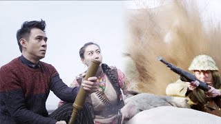 日軍仗著裝備優勢，要把游擊隊一網打盡，卻不料游擊隊長1發3連炮，瞬間扭轉戰局！ ️ 抗日