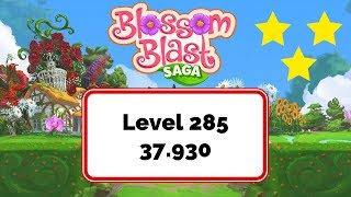 Blossom Blast Saga Level 285 - No Boosters