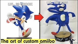 The art and beauty of custom amiibo.