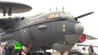 На аэродроме в Иваново представили новейший самолет А-50У