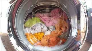 Lavadora LG Lavando Toalhas -  LG Washer Washing Towels
