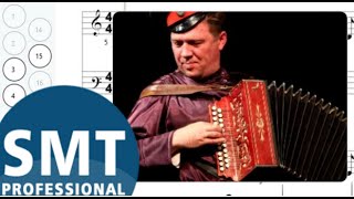 Как играть на гармони Прощальное танго (Юрий Щербаков) | How to play on accordion | SMT Pro