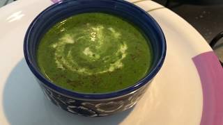 ಪಾಲಕ್‌ ಸೂಪ್‌ Palak soup (diet food)