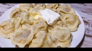 Самые Лучшие Пельмешки кучерявые. Вкусные пельмени. Идеальное пельменное тесто.