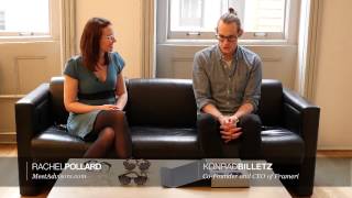 Konrad Billetz, CEO and Co-Founder of Frameri