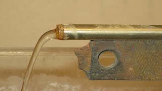 Как водой прожечь напильник - кухонный лайфхак