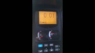 Error codes in the excavator new holland E215B
