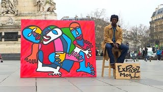 Enfant Précoce, l'artiste qui met des couleurs dans Paris