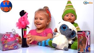 ✔ Кукла Беби Борн и девочка Ярослава открывают подарки / Baby Born Doll / Monster High / Yoohoo Toy