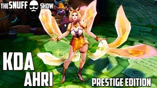 КДА Ари Престижное Издание Обзор Cкина ● KDA Ahri Prestige Edition Skin Preview