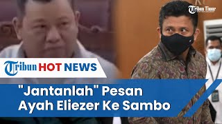 Pertama Kalinya Ayah & Ibu Bharada Eliezer Muncul ke Publik