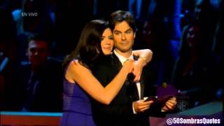 Ian Somerhalder presentando el premio a Mejor Actor Cómico de TV - People's Choice Awards 2013