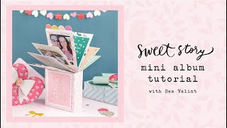 Sweet Story Photo Mini Album Tutorial with Bea Valint