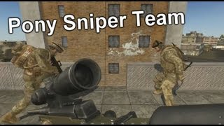 Project Reality 1.0 - Burning Sands Pony Sniper Team (VERY SHORT FULL ROUND)