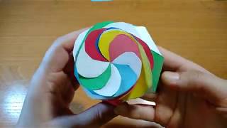Оригами Коробочка своими руками НОВЫЙ способ / How to make a multi-colored gift box