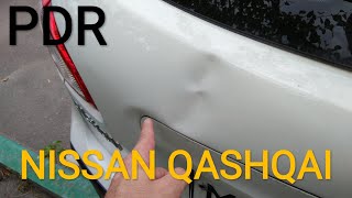 PDR, ремонт вмятин Nissan QASHQAI
