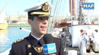 Le Bateau école « Juan Sebastian de Elcano » fait escale à Casablanca