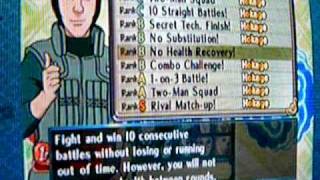 Naruto Shippuden: Clash of Ninja Revolution 3 - 399/400 Hokage Rank Missions