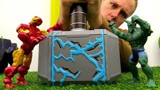 Железный Человек и Зелёный Гоблин! Кому достанется молот Тора?