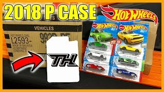 Unboxing Hot Wheels 2018 P Case 72 Car Assortment! Super Treasure Hunt Find!