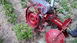Самодельный дисковый окучник  из металлолома.Часть 2.Homemade disc hoe.