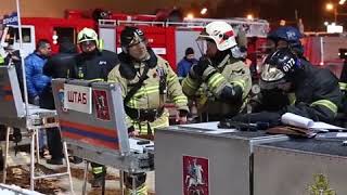 В Москве потушили пожар на рынке "Садовод"