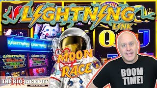 2 Bonus Round WIN$ ⚡Lightning Link Moon Race Slots | The Big Jackpot