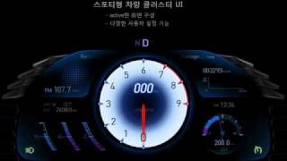 Automotive Dashboard GUI Demo