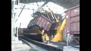 Best Video for Wagon tippler  (Automatic wagon unloading operation)