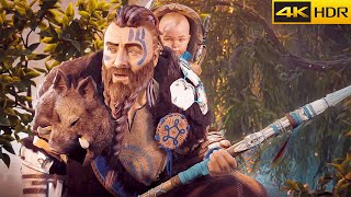 HORIZON ZERO DAWN Looks INSANE on PC! Ultra Realistic Graphics [4K HDR 60FPS] Gameplay
