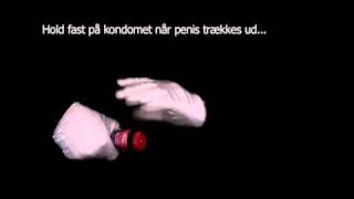Hvordan man sætter et kondom på ...