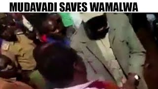 Musalia Mudavadi saves Eugene Wamalwa from angry mob in Vihiga