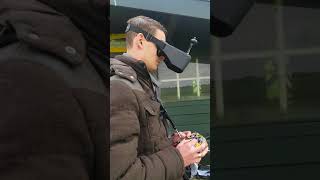 First flight ever with a quad
