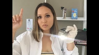 ASMR Tingly Cranial Nerve Exam! *soft spoken*