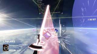 [ KR RANK#1 ] Beat Saber - GYZE feat. Ettore Rigotti - honesty ( SS rank )