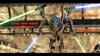 CONSOLE WORLD RECORD killstreak in HvV! 28 killstreak as Grievous!