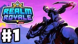 Realm Royale - Gameplay Part 1 - All Classes! Squad, Solo, & Training Grounds! (Steam Early Access)