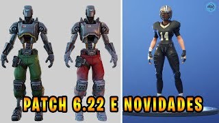 Patch 6.22 e Novas Skins e Skin Vazada - Fortnite