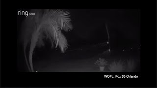 Two spiraling UFOs caught on camera in Florida