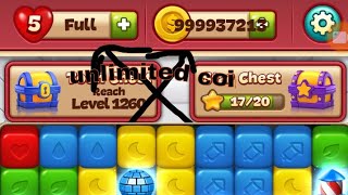 Toon blast level 1227 //unlimite life & coin // Unlimited boster