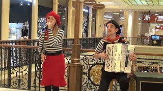 Ostap Konashuk : Can't take my eyes off you (Accordionist and Singer)