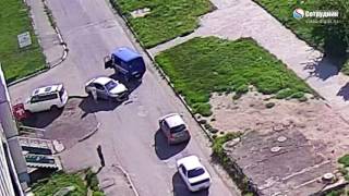 Бийск ДТП с машиной почты России  27.07.17
