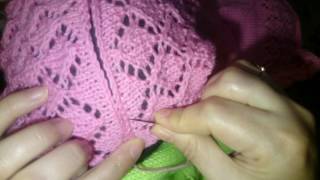 @Как сшивать вязаные изделия иглой (видео-урок)