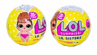 ЛОЛ ЛИЛ СИСТЕРС КОНФЕТТИ ПОП Маленькие сестренки 3 LIL SISTERS LOL CONFETTI POP НОВЫЕ Шарики ЛОЛ