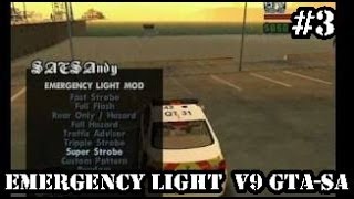 Como instalar o mod Emergency Light v9-Gta-sa #3