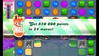Candy Crush Saga Level 1941 walkthrough (no boosters)